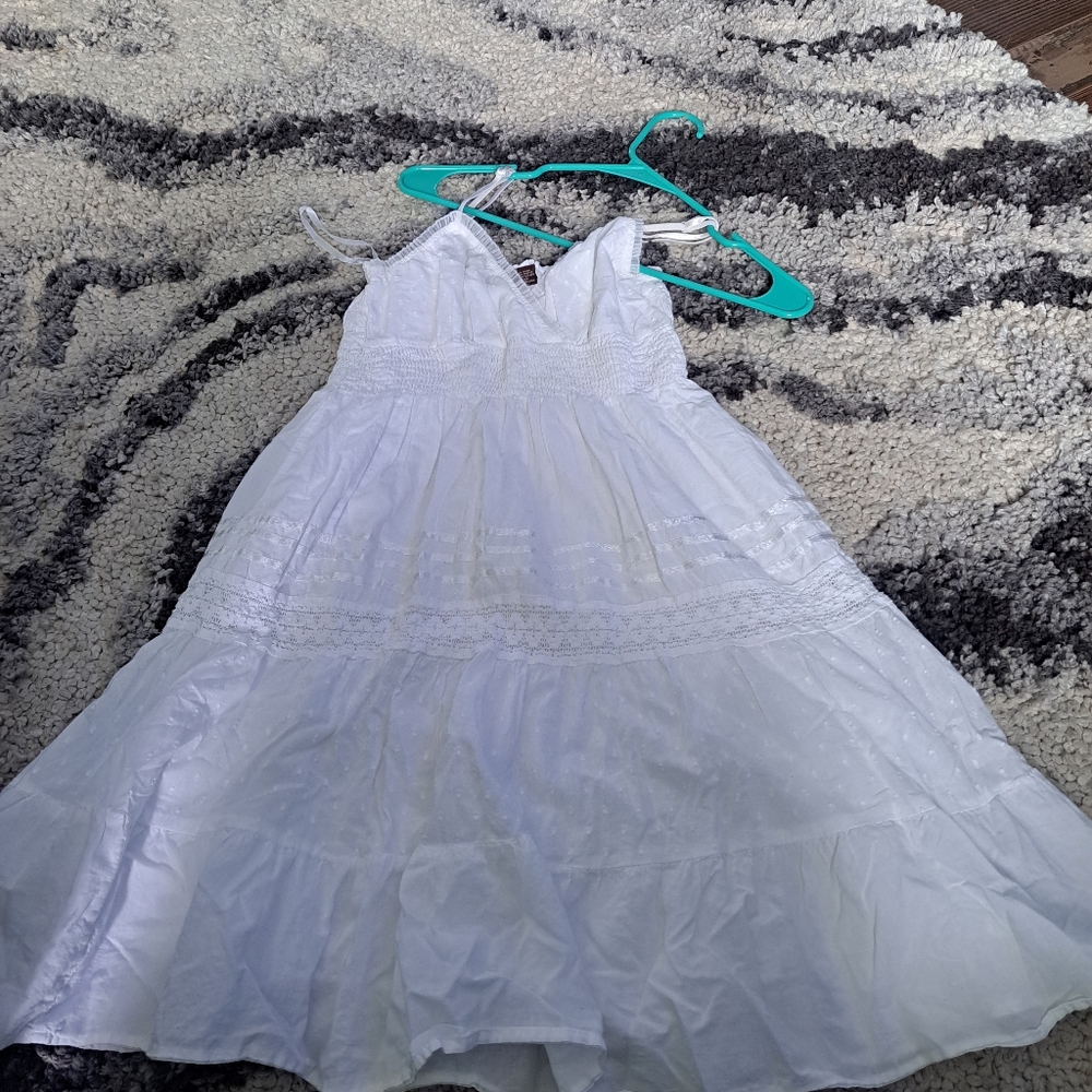 Charming White Kids Dress